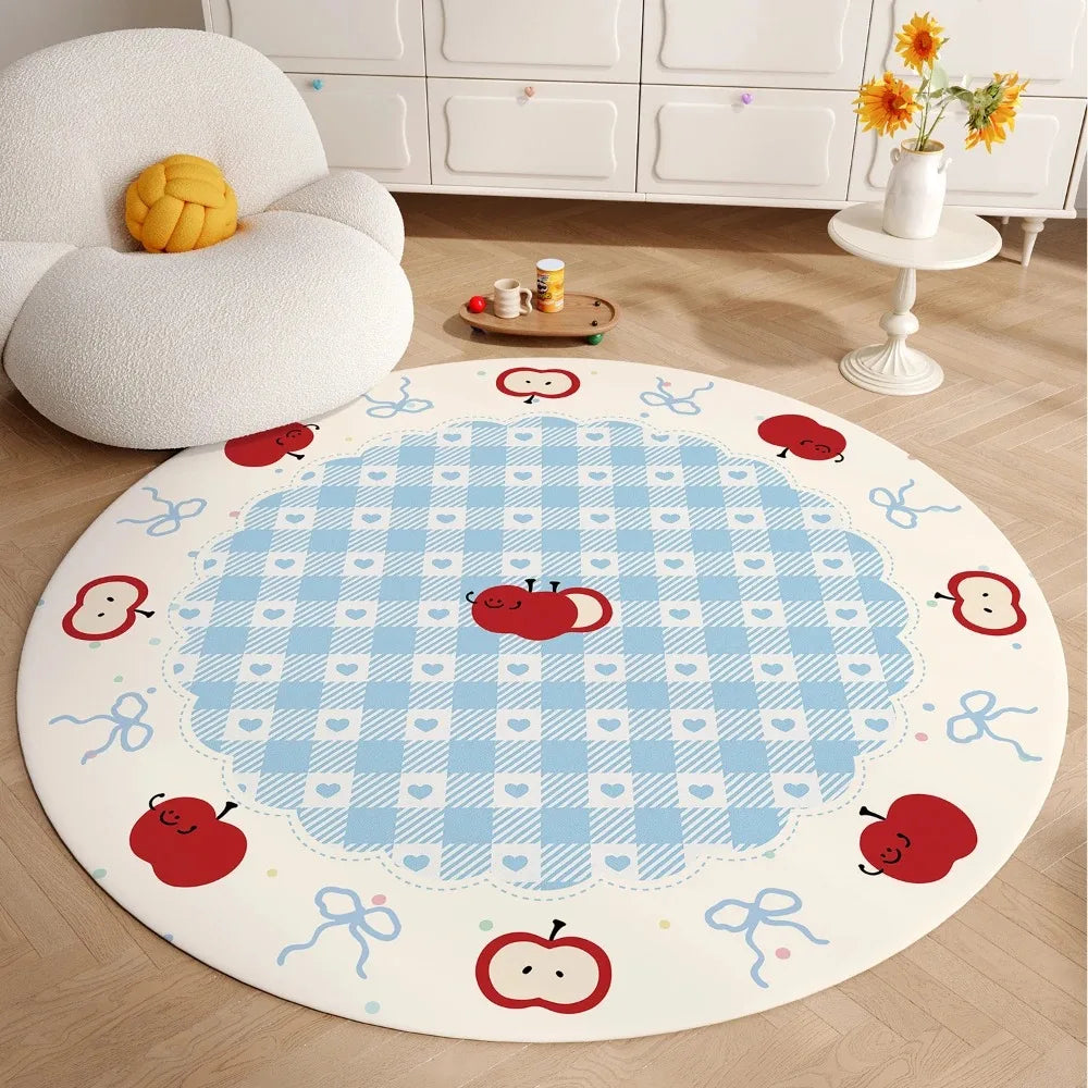 Colorful Round Non-Slip Carpet