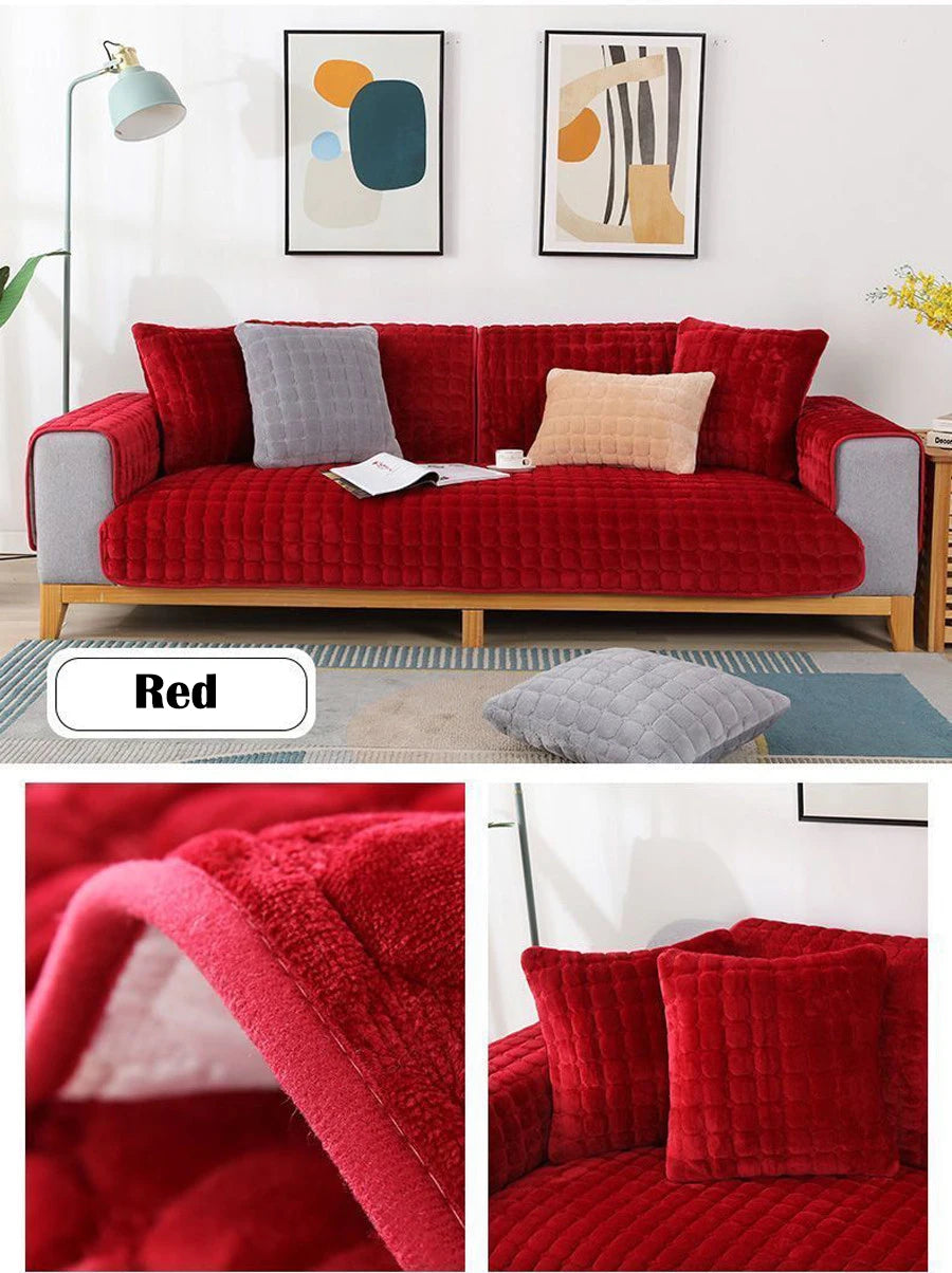Velvet Sofa Cover