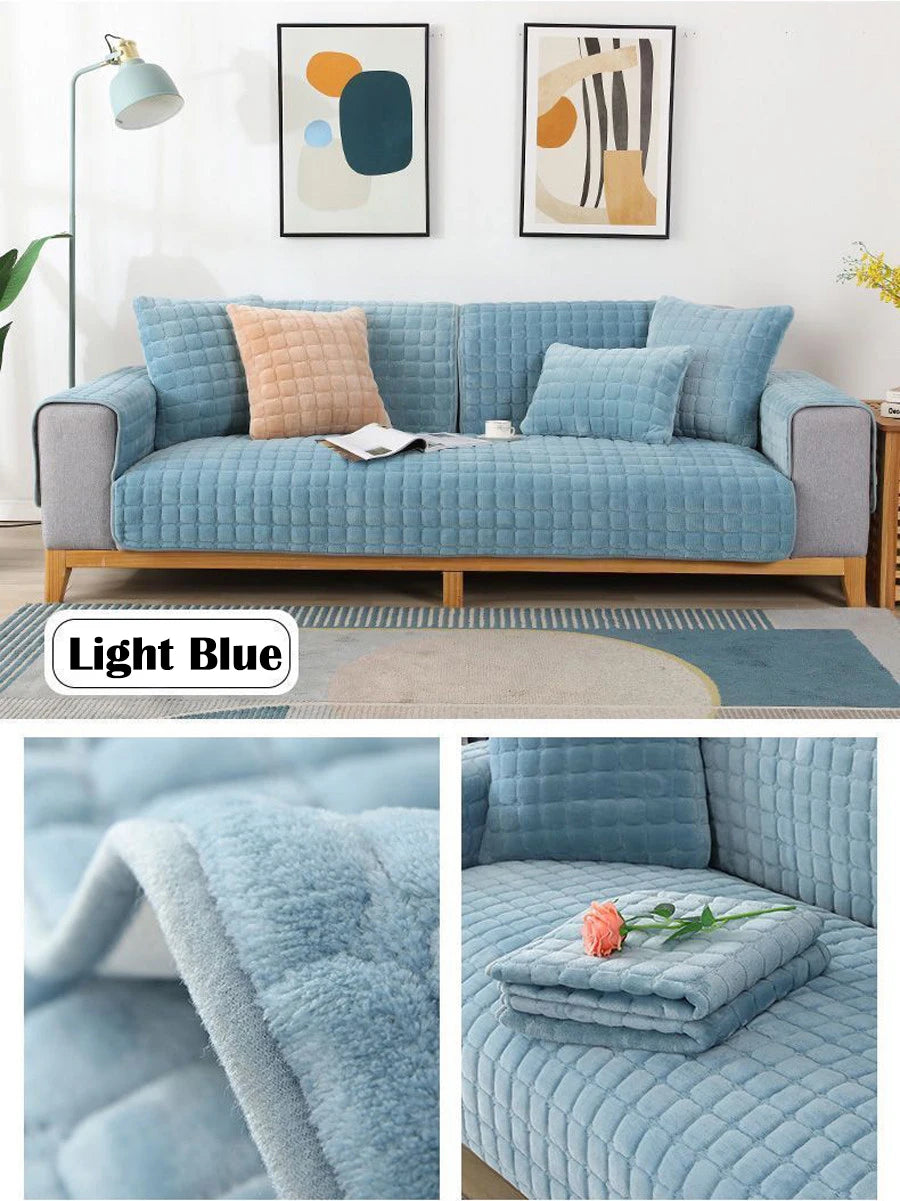 Velvet Sofa Cover