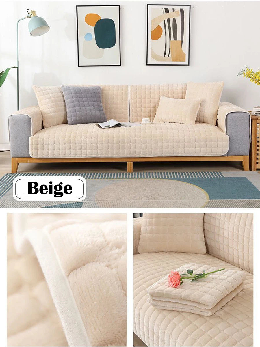 Velvet Sofa Cover